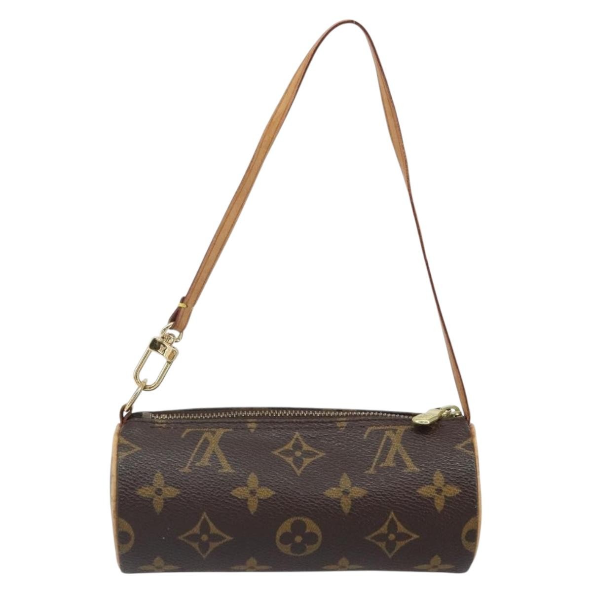 Louis Vuitton Papillon Pochette Monogram Canvas Brown Canvas Clutche & Pouche Bag (Pre-Owned)