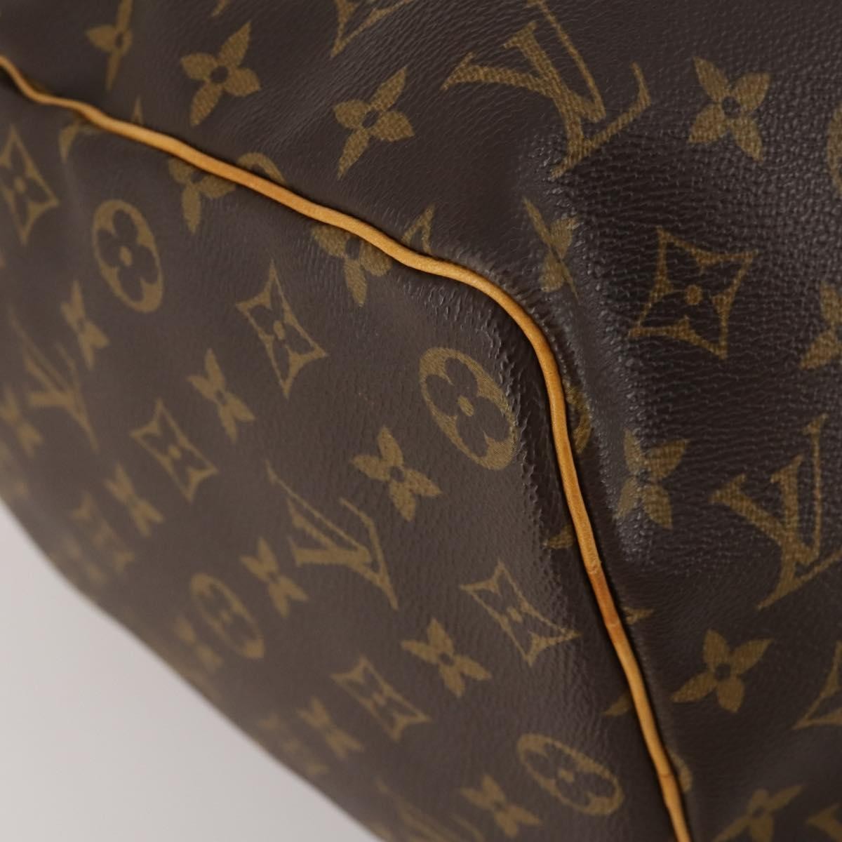 Louis Vuitton Keepall Monogram Canvas Brown Canvas Travel Bag Bag (Pre-Owned)