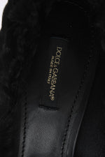 Dolce & Gabbana Elegant Pumps in Luxe Xiangao Fur Women's Leather