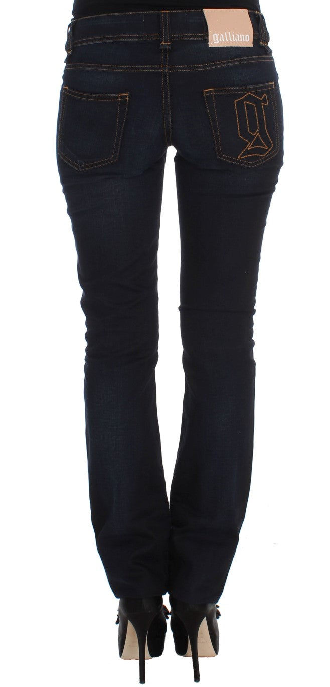 John Galliano Elegant Slim Fit Designer Women's Jeans