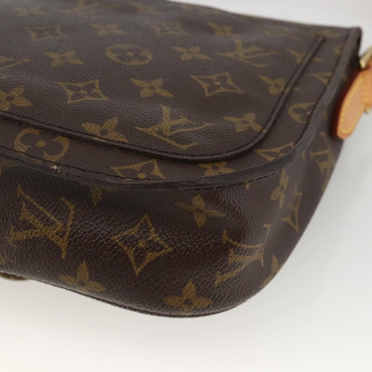 Louis Vuitton Saint Cloud Monogram Canvas Brown Canvas Handbag (Pre-Owned)