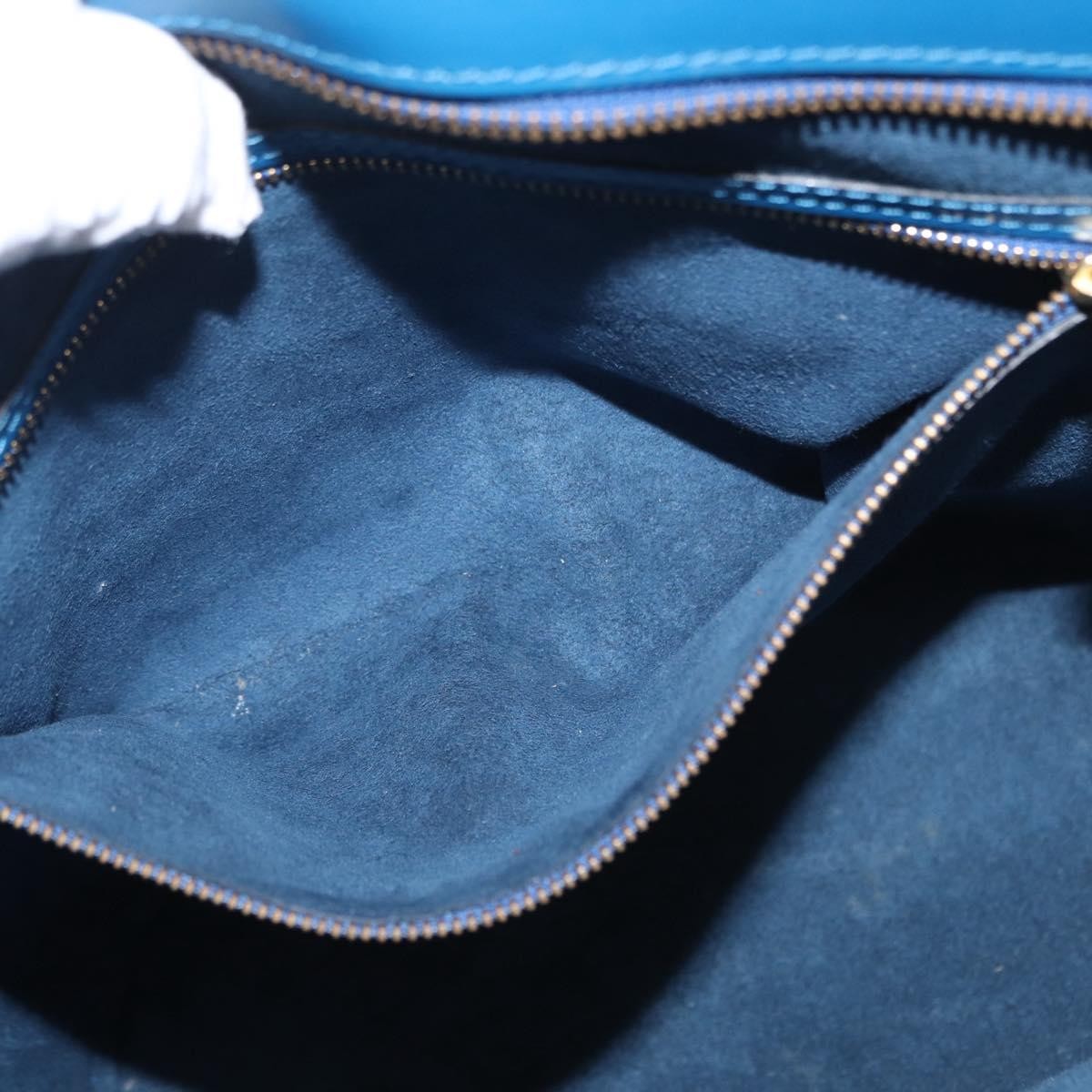 Louis Vuitton Saint Jacques Epi Leather Blue Leather Shoulder Bag Bag (Pre-Owned)