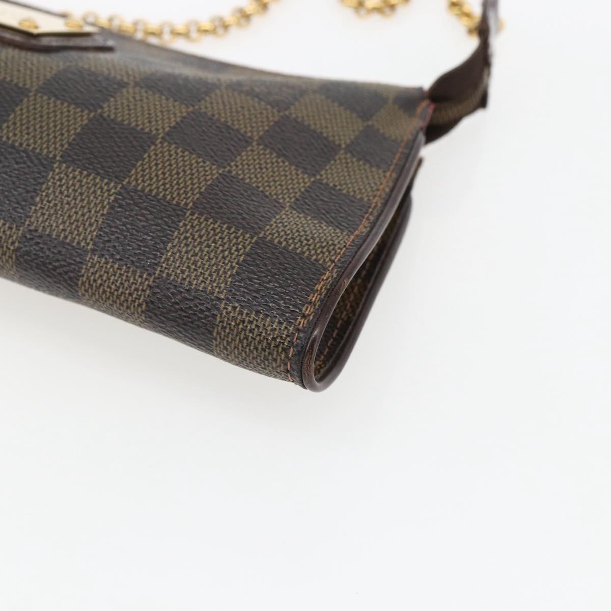 Louis Vuitton Sophie Damier Ebene Brown Canvas Clutche & Pouche Bag (Pre-Owned)