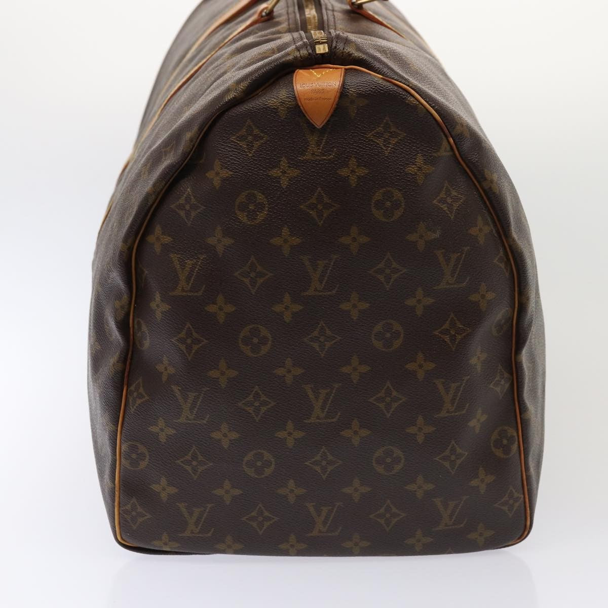 Louis Vuitton Keepall Monogram Canvas Brown Canvas Travel Bag Bag (Pre-Owned)