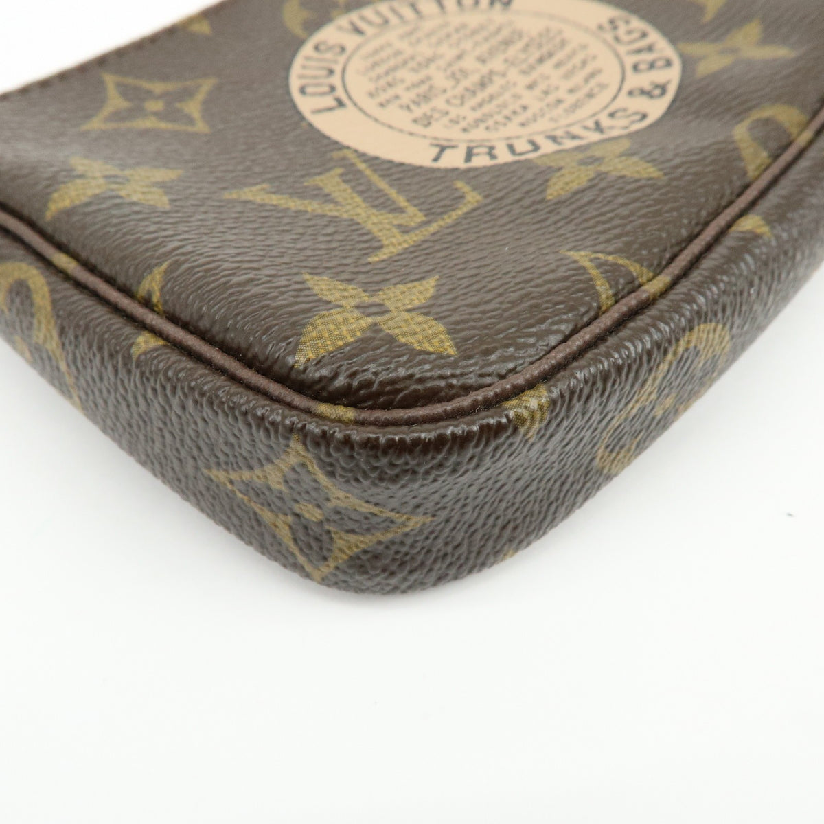 Louis Vuitton Pochette Accessoires Limited Edition Monogram Canvas Brown Canvas Clutche & Pouche Bag (Pre-Owned)