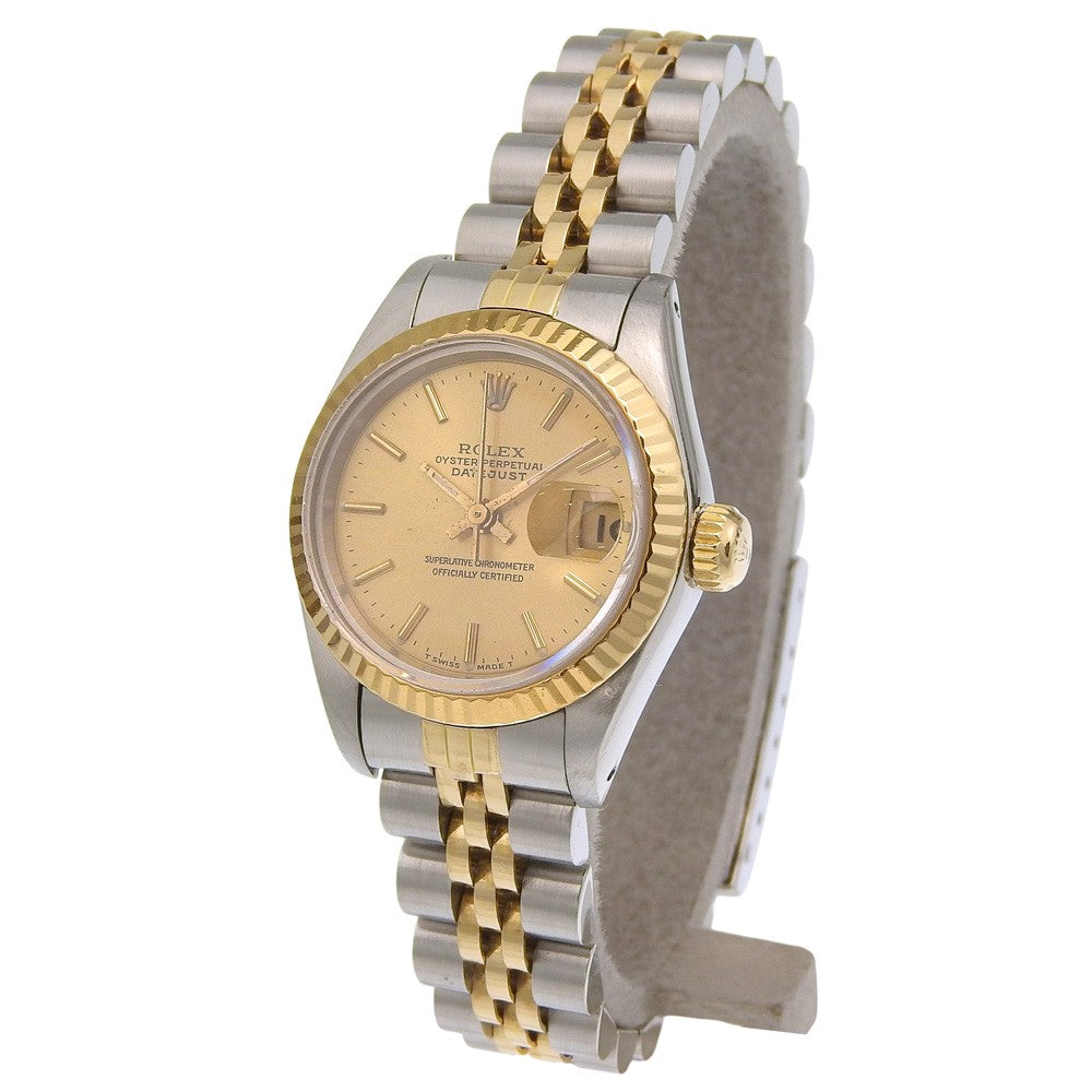 Rolex Oyster Perpetual Datejust Automatic Stainless Steel And Yellow Gold Watch (Pre-Owned)