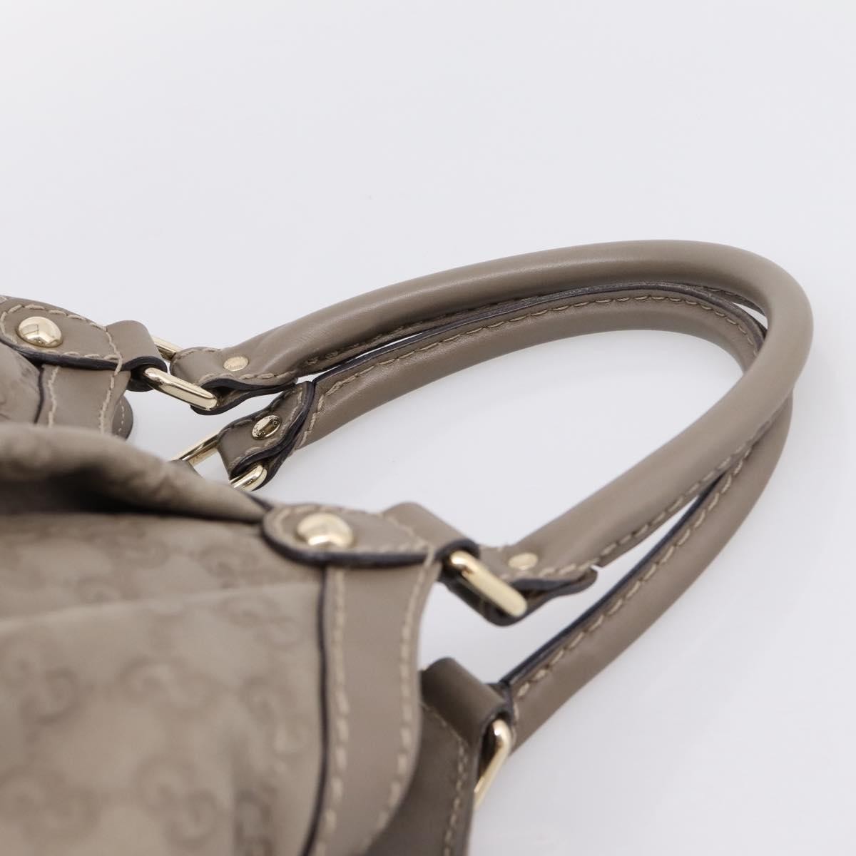 Gucci Sukey Guccissima Leather Gray Leather Tote Bag Bag (Pre-Owned)