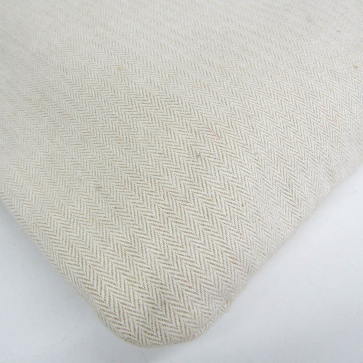 Hermes Aline Toile Beige Cotton Shoulder Bag Bag (Pre-Owned)