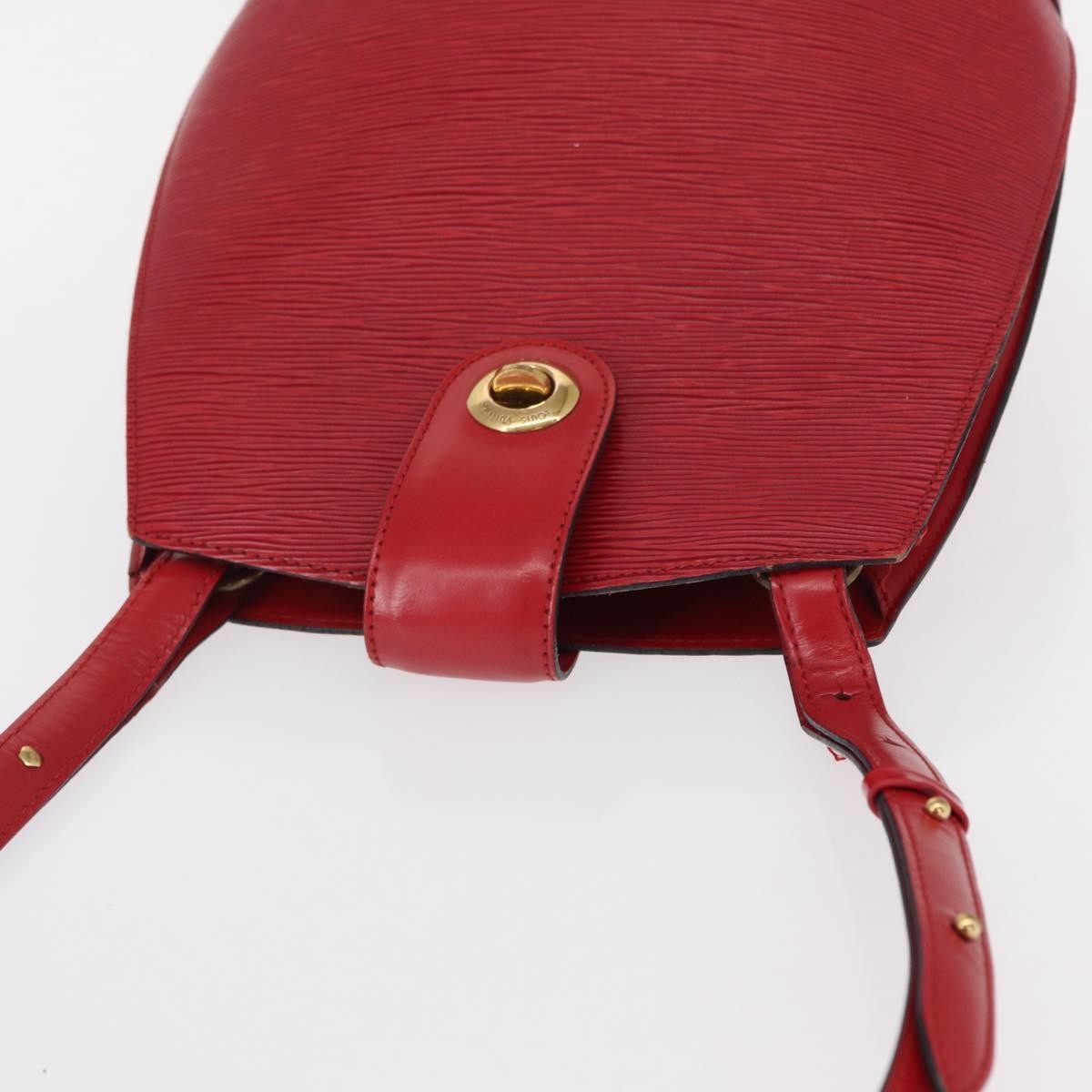 Louis Vuitton Cluny Epi Leather Red Leather Shoulder Bag Bag (Pre-Owned)
