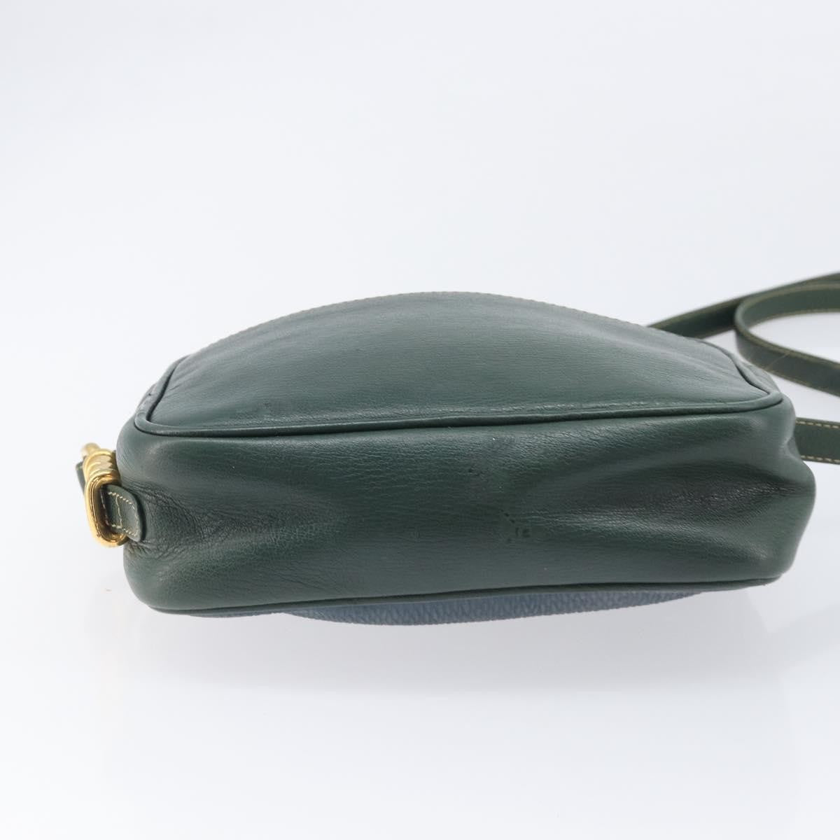 Loewe Velazquez Shoulderbag Leather Green Leather Shoulder Bag Bag (Pre-Owned)