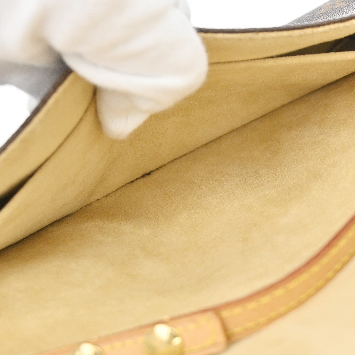 Louis Vuitton Twin Monogram Canvas Brown Canvas Clutche & Pouche Bag (Pre-Owned)