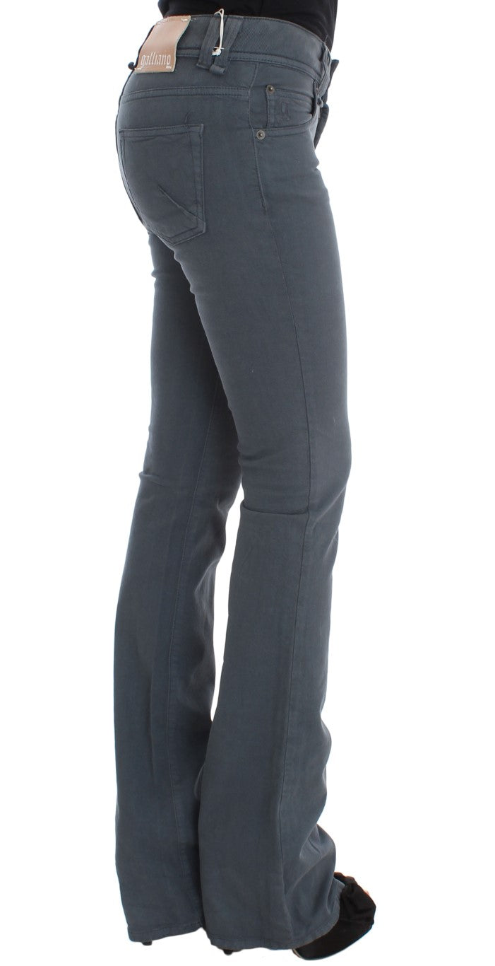 John Galliano Elegant Slim Fit Bootcut Women's Jeans
