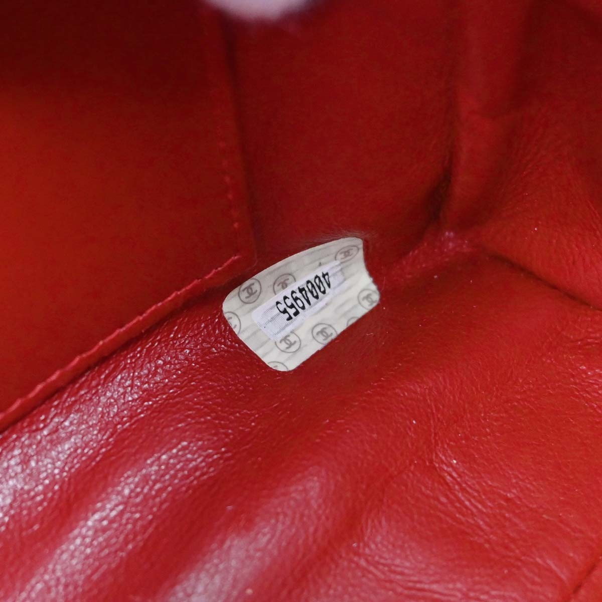 Chanel Misia Camera Quilted Lambskin Red Leather Handbag (Pre-Owned)