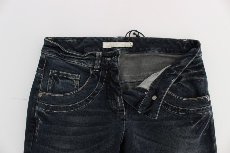 Ermanno Scervino Chic Blue Slim Fit Italian Women's Jeans