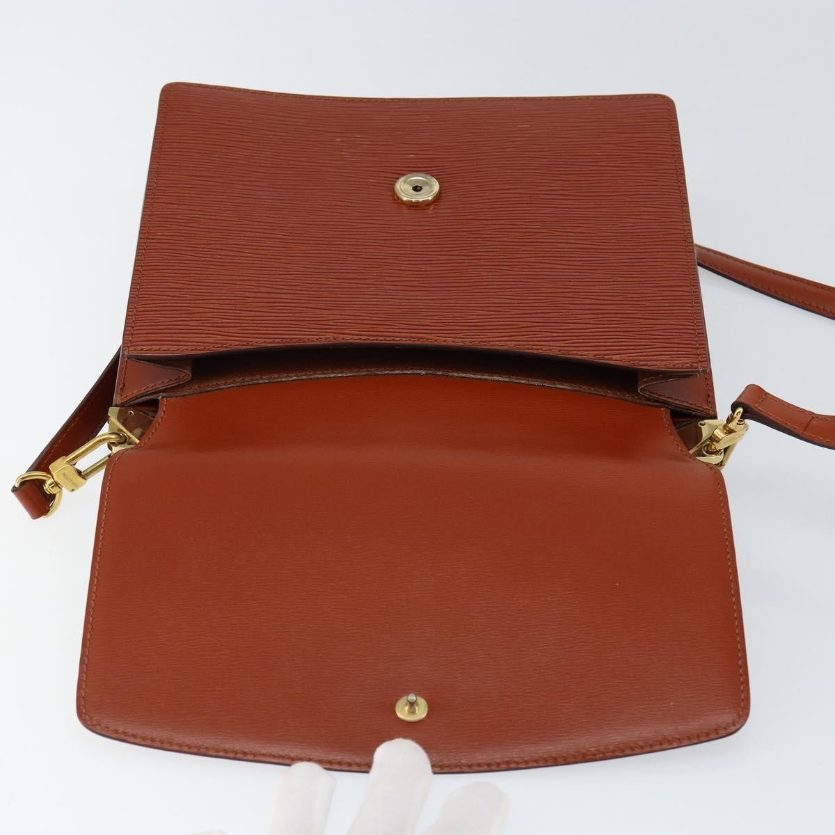 Louis Vuitton Grenelle Epi Leather Brown Leather Shoulder Bag Bag (Pre-Owned)