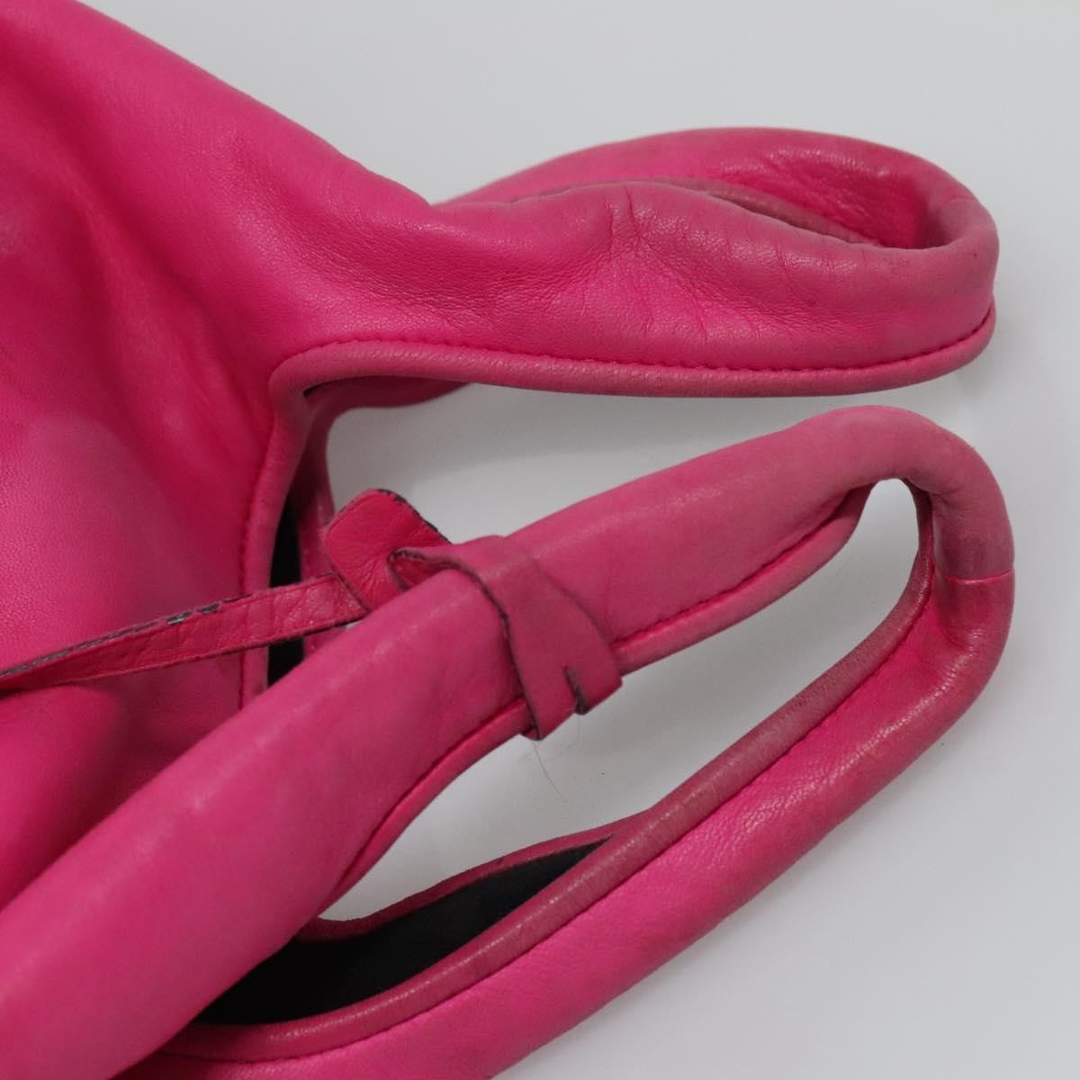 Loewe Vintage Leather Pink Leather Handbag (Pre-Owned)