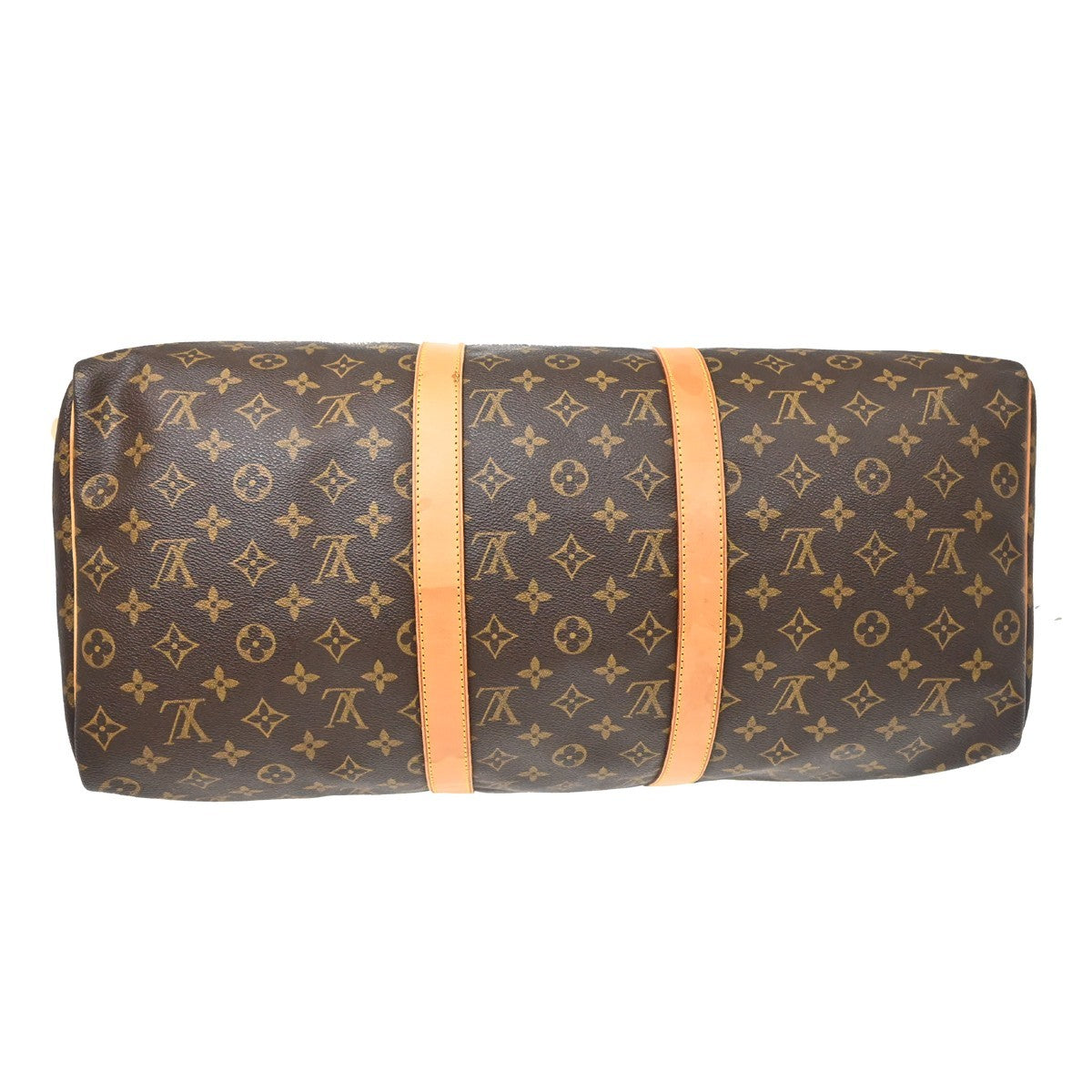 Louis Vuitton Keepall Monogram Canvas Brown Canvas Travel Bag Bag (Pre-Owned)