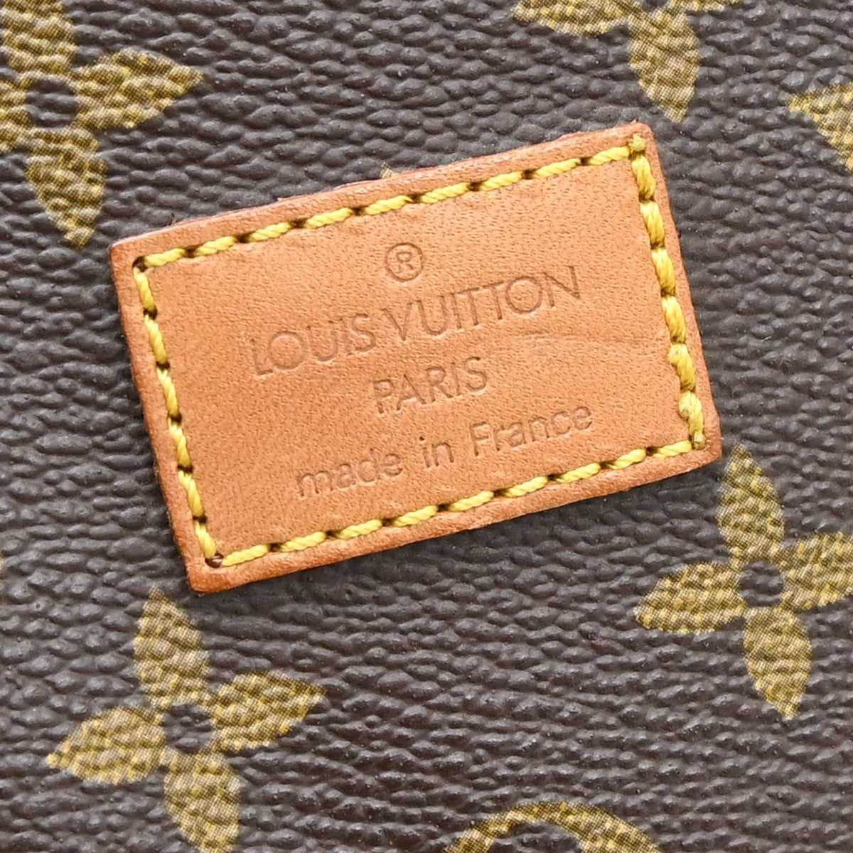 Louis Vuitton Saumur Monogram Canvas Brown Canvas Shoulder Bag Bag (Pre-Owned)