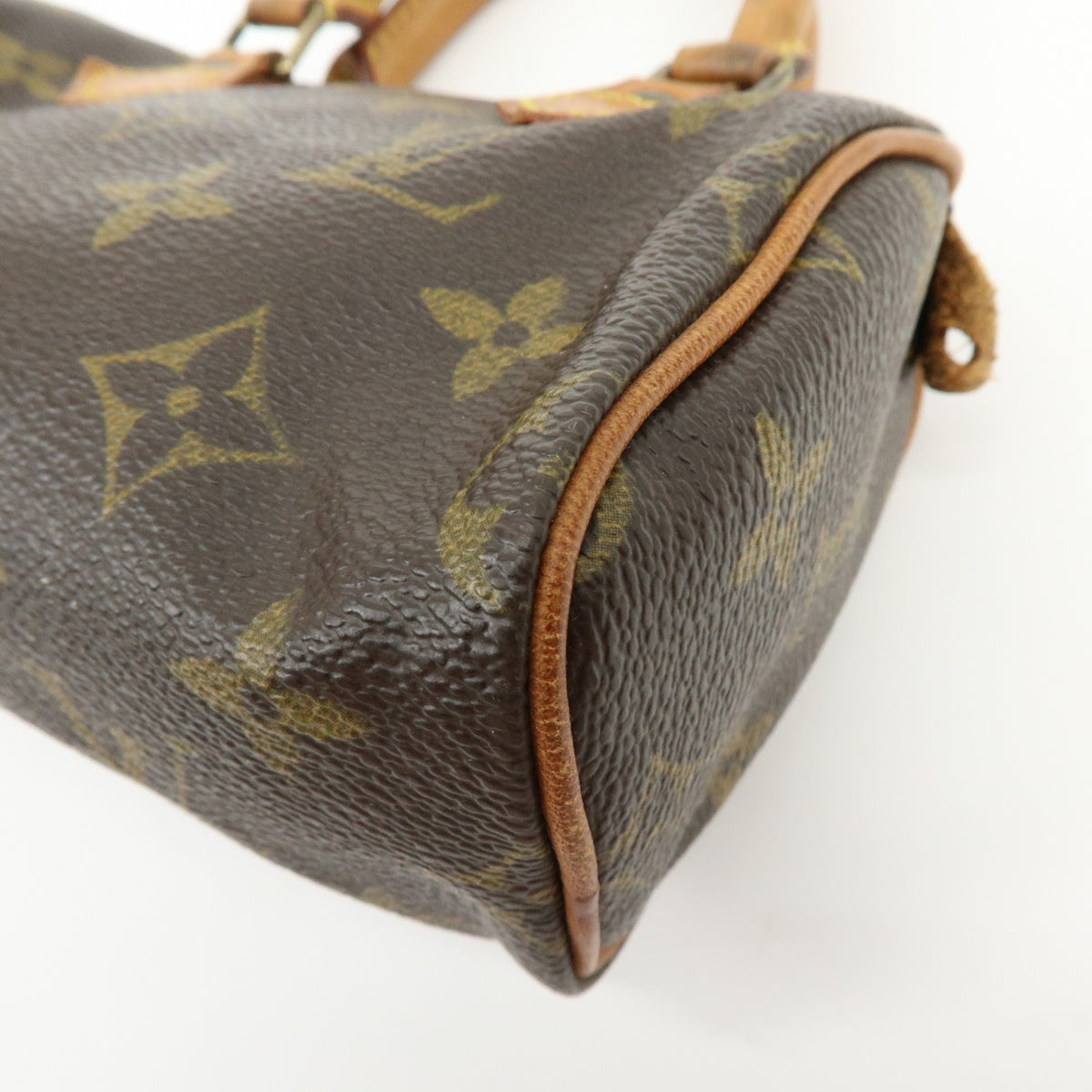 Louis Vuitton Speedy Mini Hl Monogram Canvas Brown Canvas Handbag (Pre-Owned)