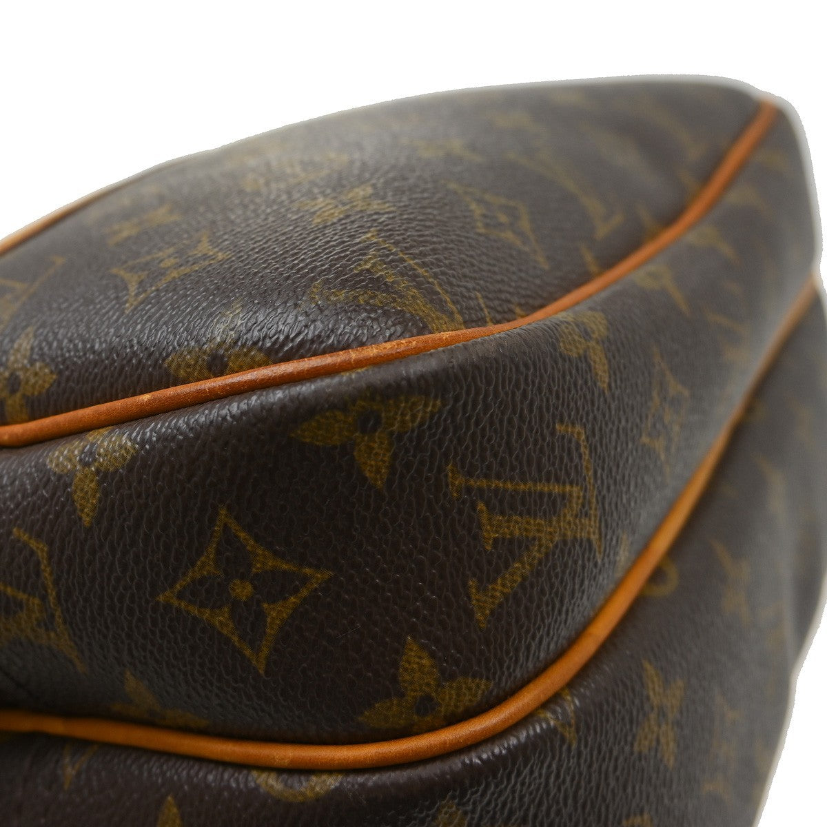 Louis Vuitton Reporter Monogram Canvas Brown Canvas Shoulder Bag Bag (Pre-Owned)