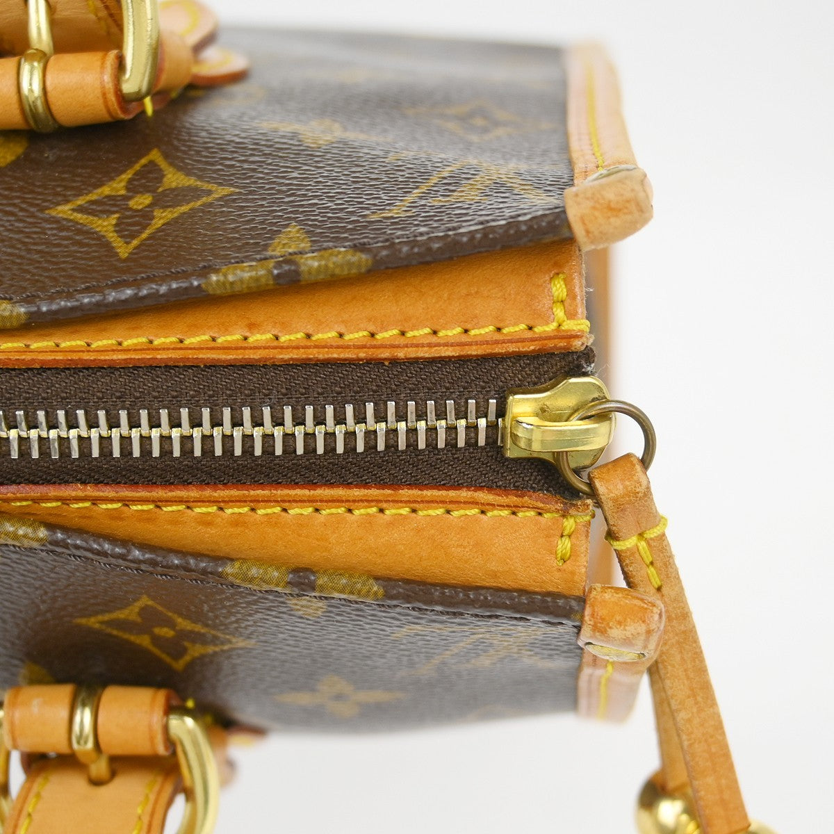 Louis Vuitton Popincourt Monogram Canvas Brown Canvas Shoulder Bag Bag (Pre-Owned)