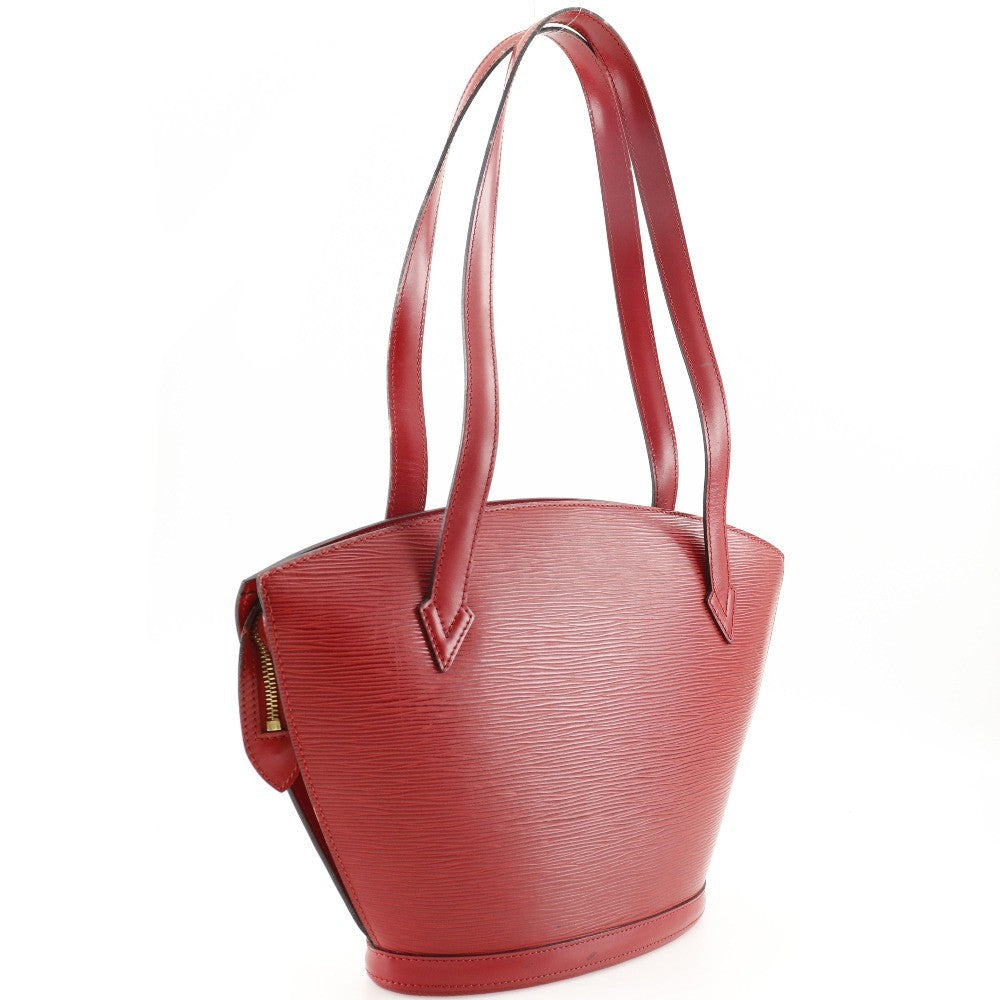 Louis Vuitton Saint Jacques Epi Leather Red Leather Shoulder Bag Bag (Pre-Owned)