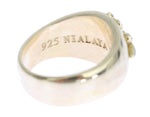 Nialaya Silver Crest 925 Sterling Men's Ring