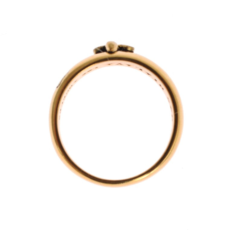Nialaya Exclusive Gold-Plated Men's Men's Ring