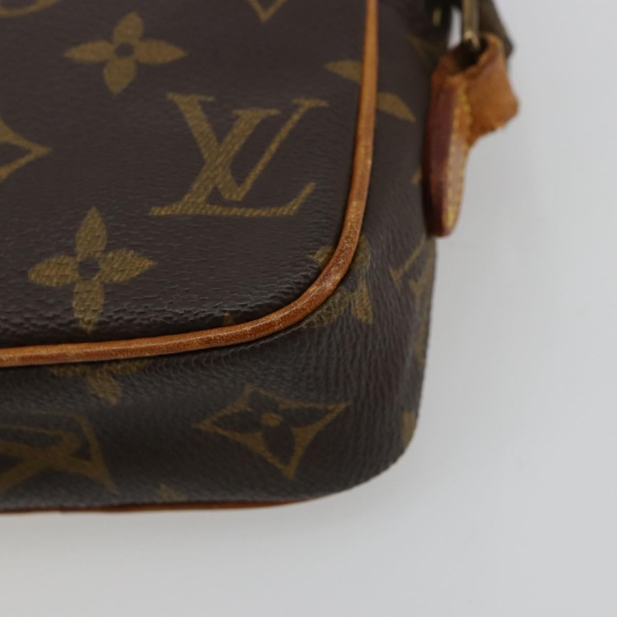 Louis Vuitton Danube Monogram Canvas Brown Canvas Shoulder Bag Bag (Pre-Owned)