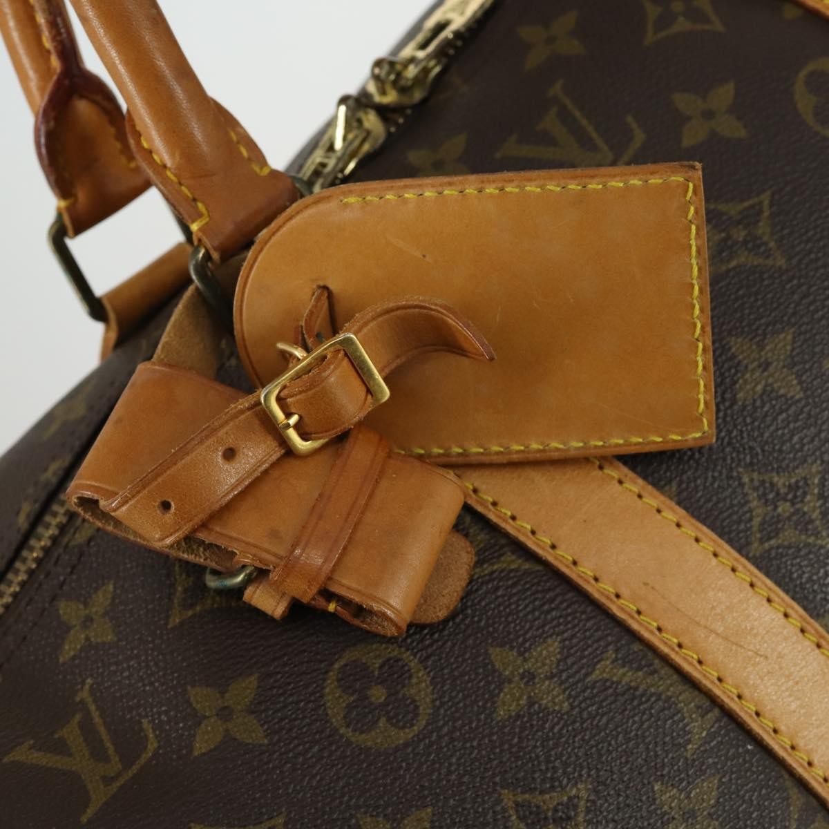 Louis Vuitton Keepall Monogram Canvas Brown Canvas Travel Bag Bag (Pre-Owned)