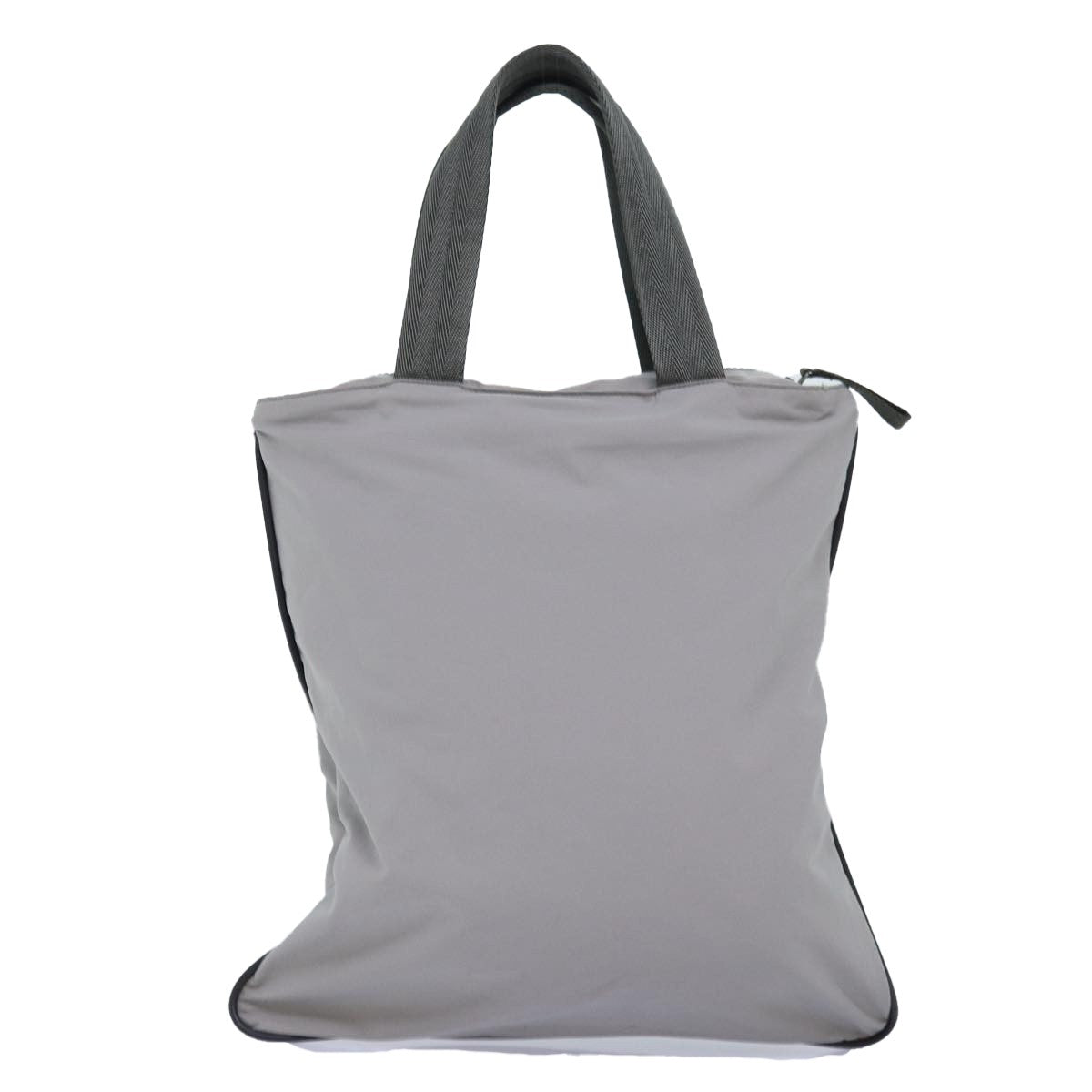 Prada Sport Nylon Gray Nylon Tote Bag Bag (Pre-Owned)