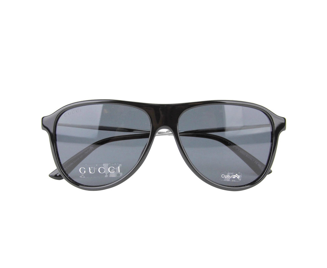  Mogul Bold Square Oversized Metal & Plastic Aviator Sunglasses  (Black & Gold, Smoke Black) : Clothing, Shoes & Jewelry