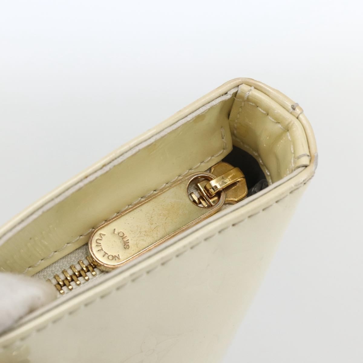 Louis Vuitton Brentwood Monogram Vernis Beige Patent_Leather Tote Bag Bag (Pre-Owned)