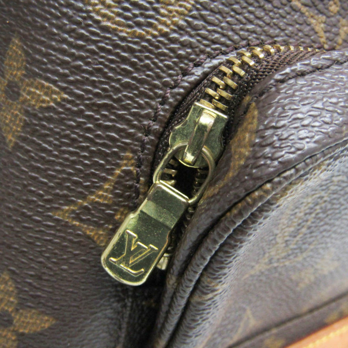 Louis Vuitton Vintage Montsouris Monogram Canvas Brown Canvas Backpack Bag (Pre-Owned)