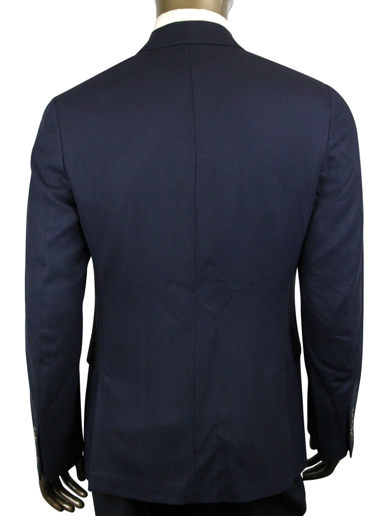Gucci Men's Panama Blue Wool Gauze Formal 2 Buttons Jacket (G 54 R / US 44 R)