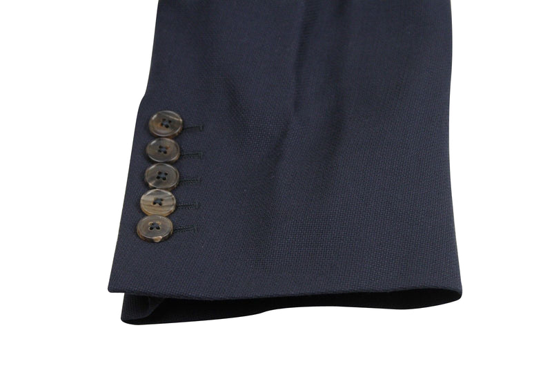 Gucci Men's Panama Blue Wool Gauze Formal 2 Buttons Jacket (G 54 R / US 44 R)