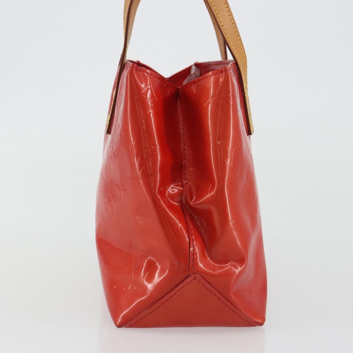 Louis Vuitton Reade Monogram Vernis Red Patent_Leather Handbag (Pre-Owned)