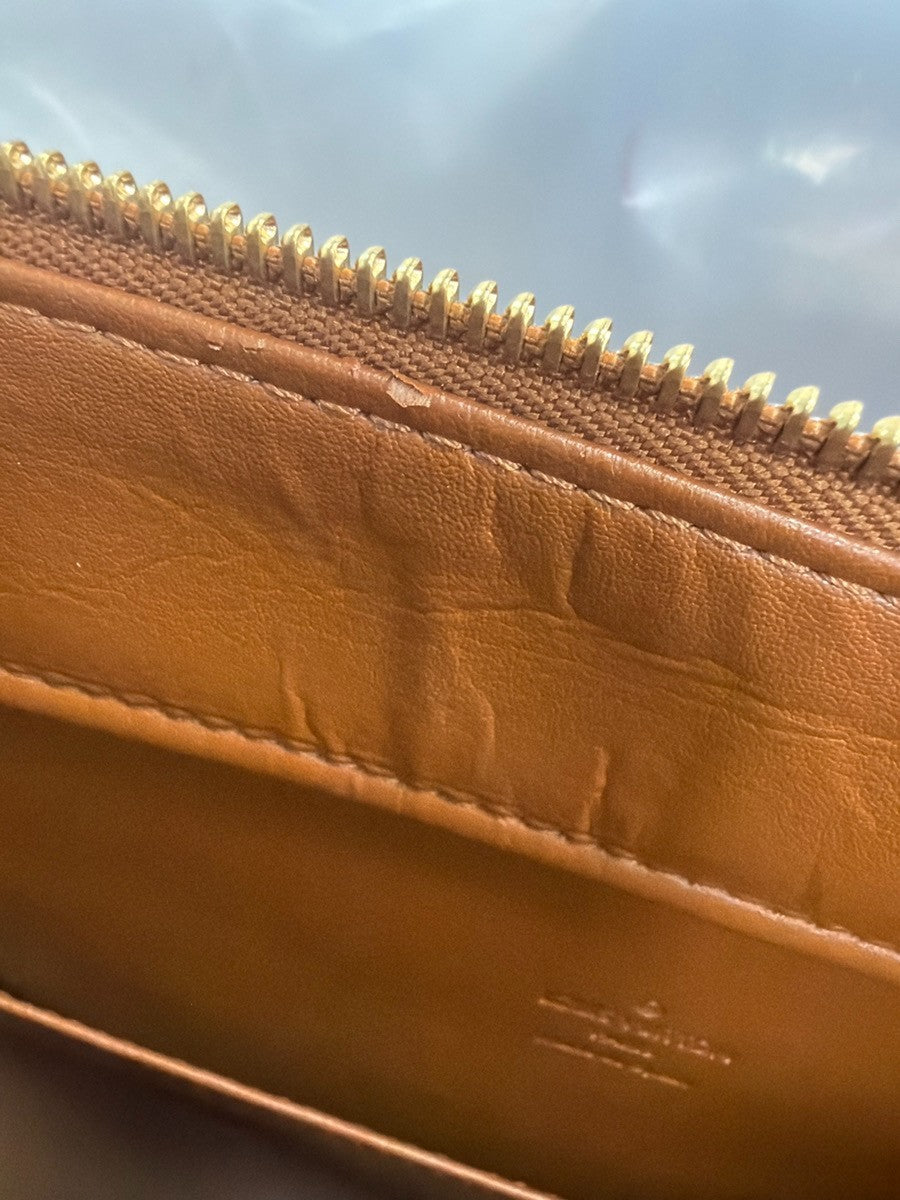 Louis Vuitton Columbus Monogram Vernis Brown Patent_Leather Handbag (Pre-Owned)