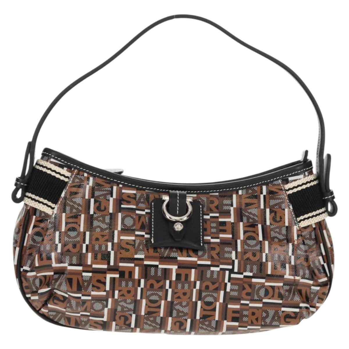 Salvatore Ferragamo Gancini Leather Multicolour Leather Handbag (Pre-Owned)