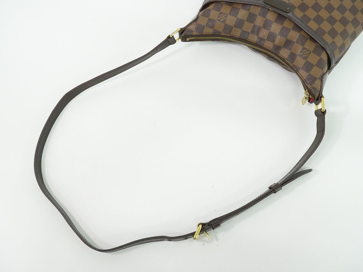 Louis Vuitton Bloomsbury Damier Ebene Brown Canvas Shoulder Bag Bag (Pre-Owned)
