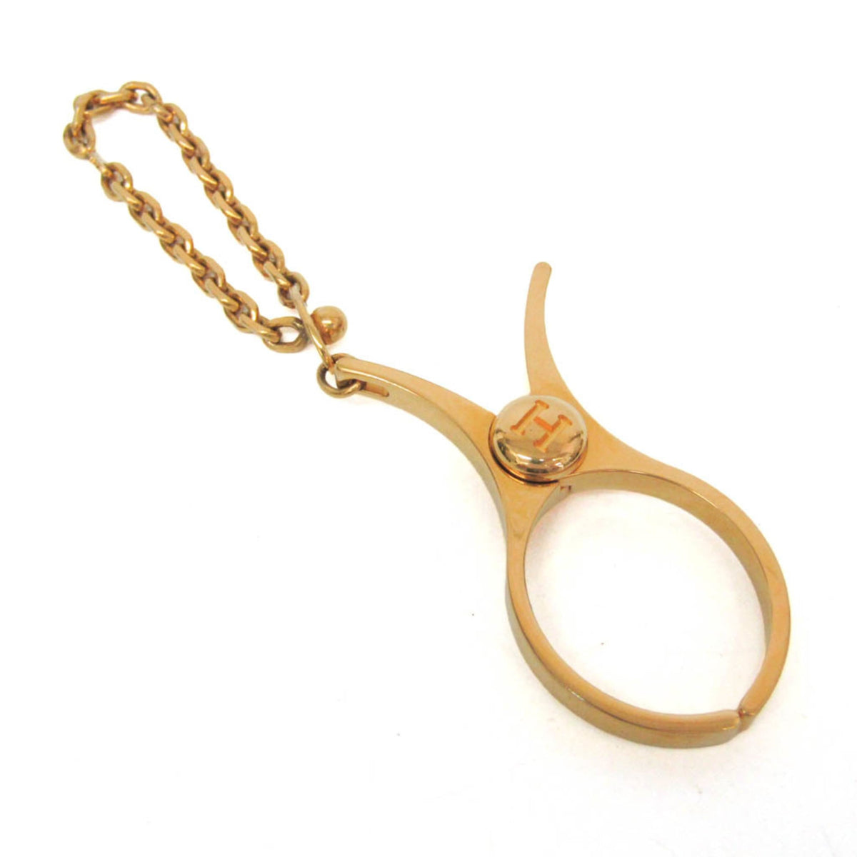 Hermes Filou Glove Clip Metal Gold Metal Charms And Keychains Accessory (Pre-Owned)