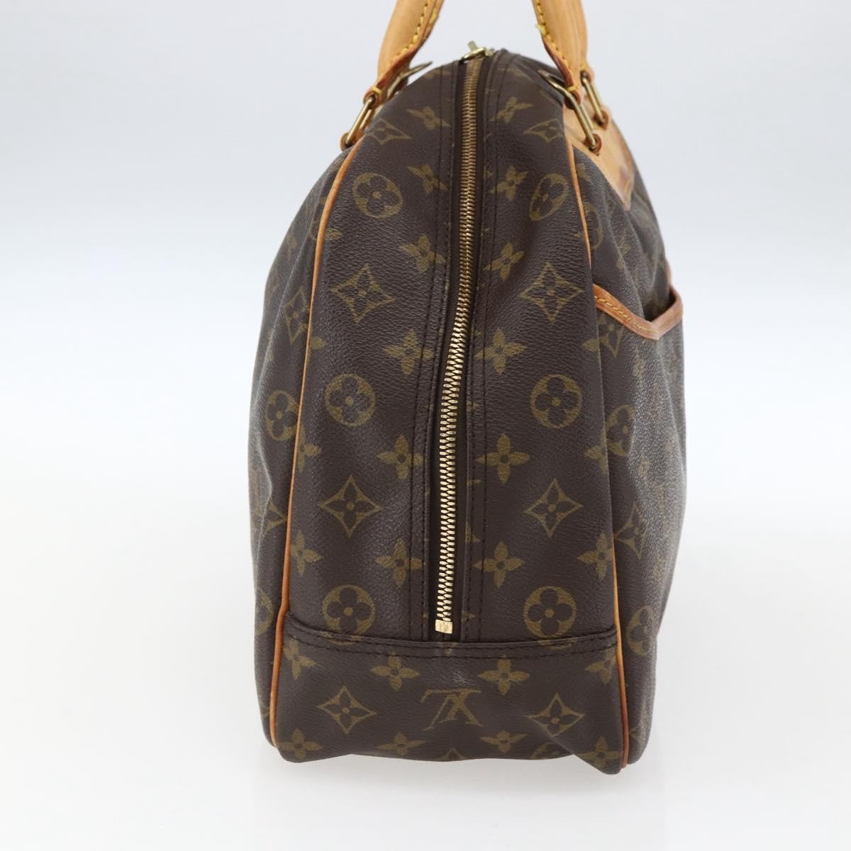 Louis Vuitton Deauville Monogram Canvas Brown Canvas Handbag (Pre-Owned)