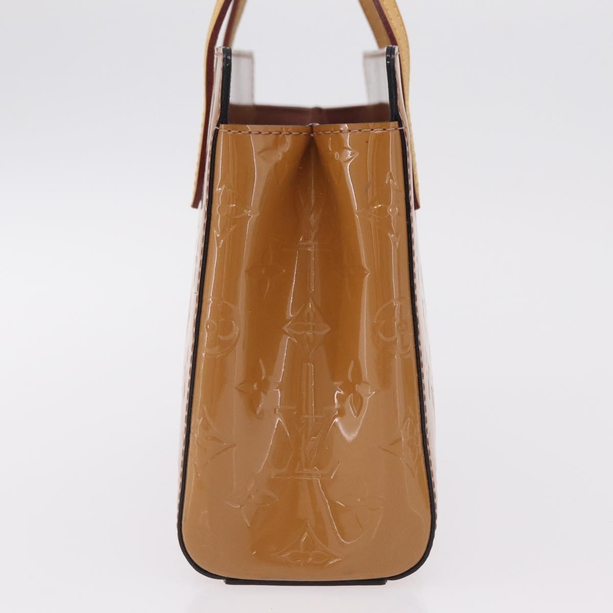 Louis Vuitton Catalina Monogram Vernis Brown Patent_Leather Handbag (Pre-Owned)