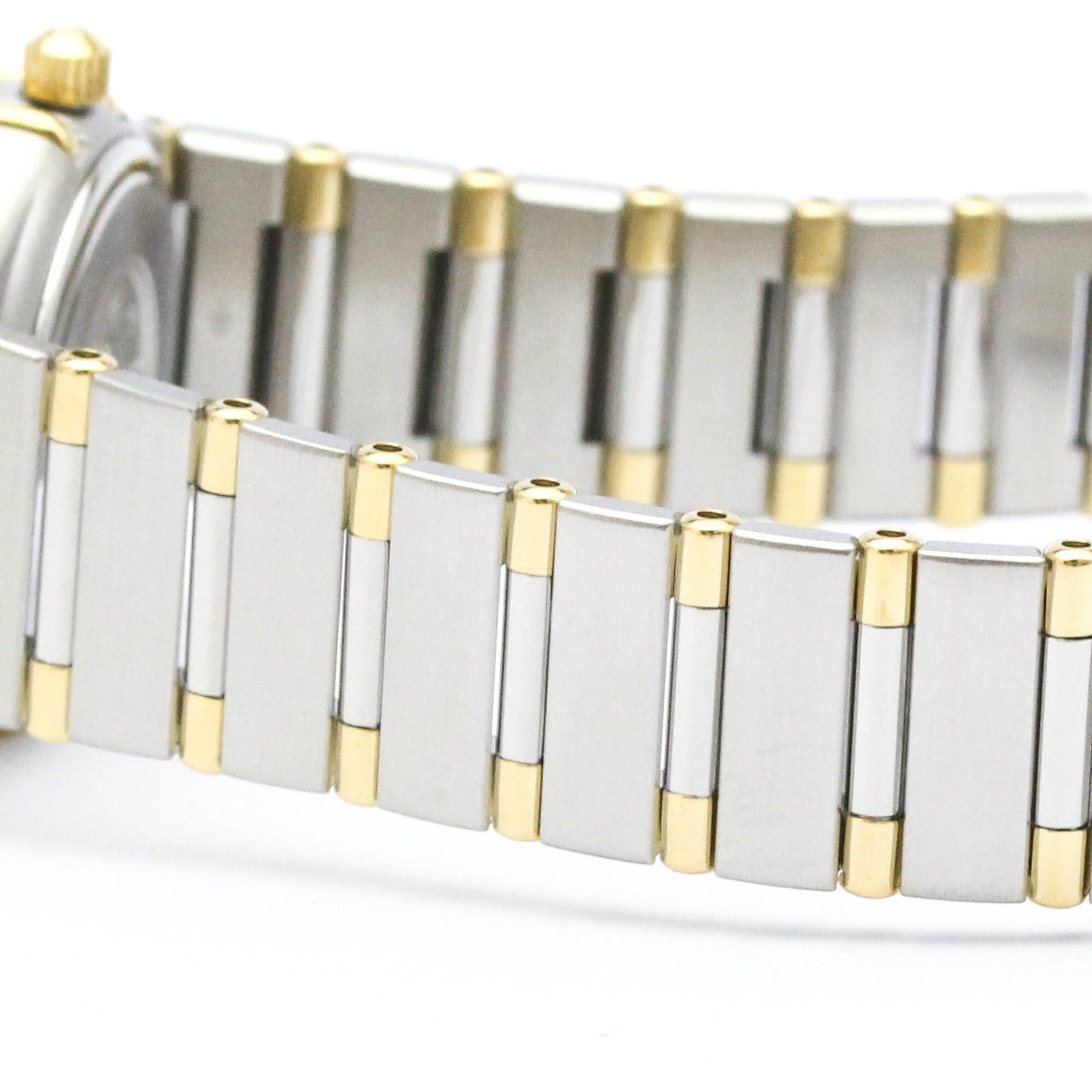 Omega Constellation Quartz Stainless Steel And Yellow Gold Watch (Pre-Owned)