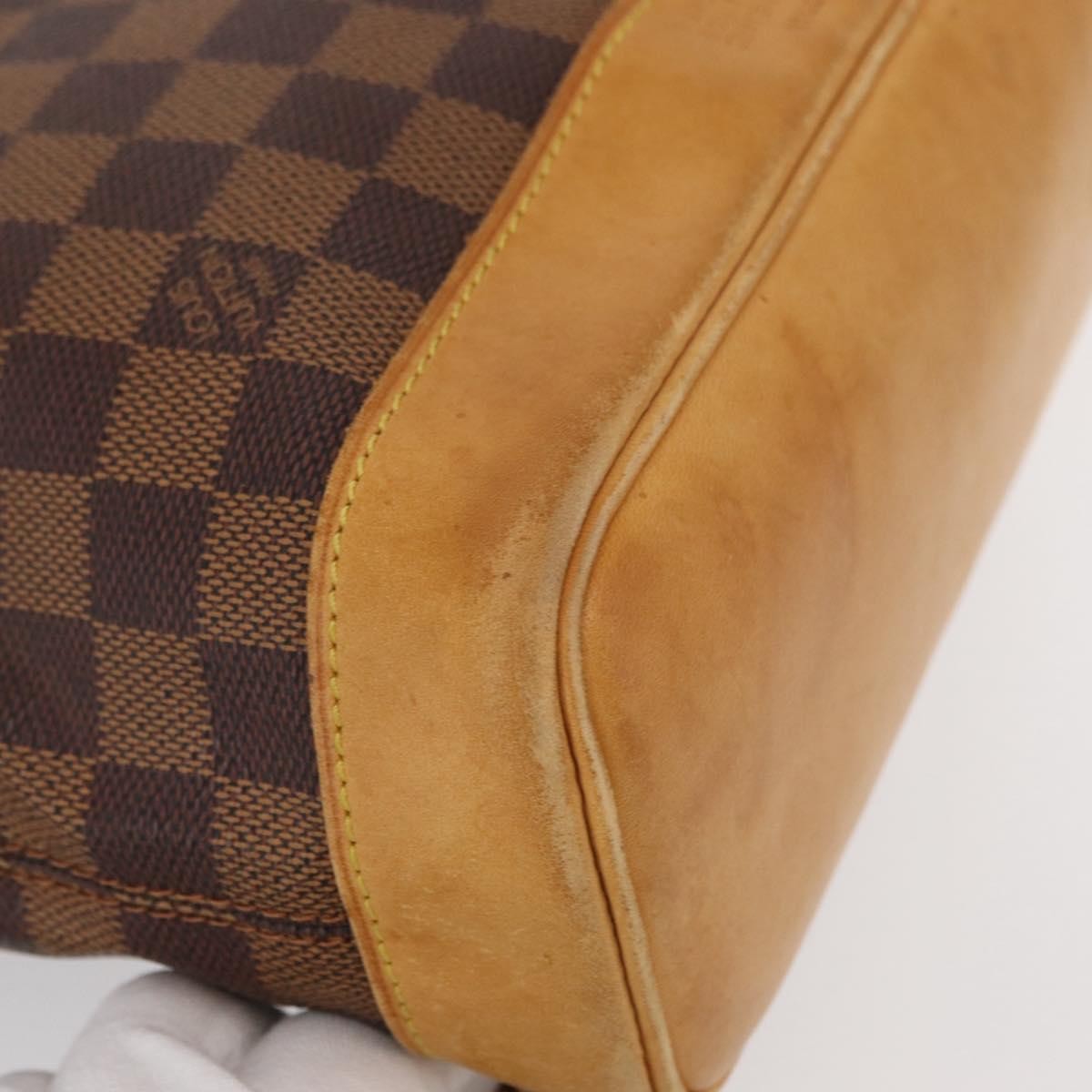 Louis Vuitton Arlequin Damier Brown Canvas Backpack Bag (Pre-Owned)