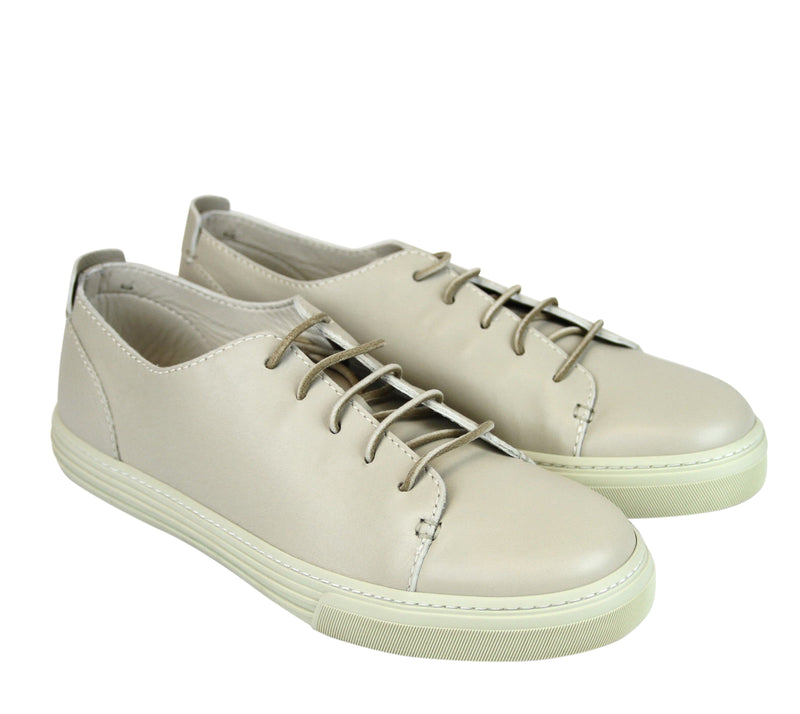 Gucci Lace-up White Leather Sneaker 342038 9022
