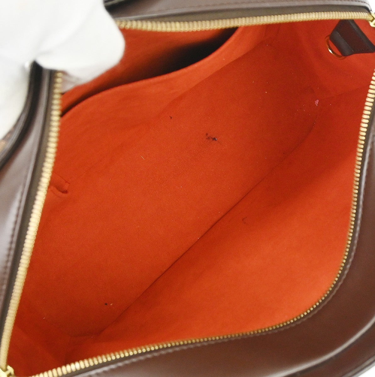 Louis Vuitton Sarria Damier Brown Canvas Handbag (Pre-Owned)