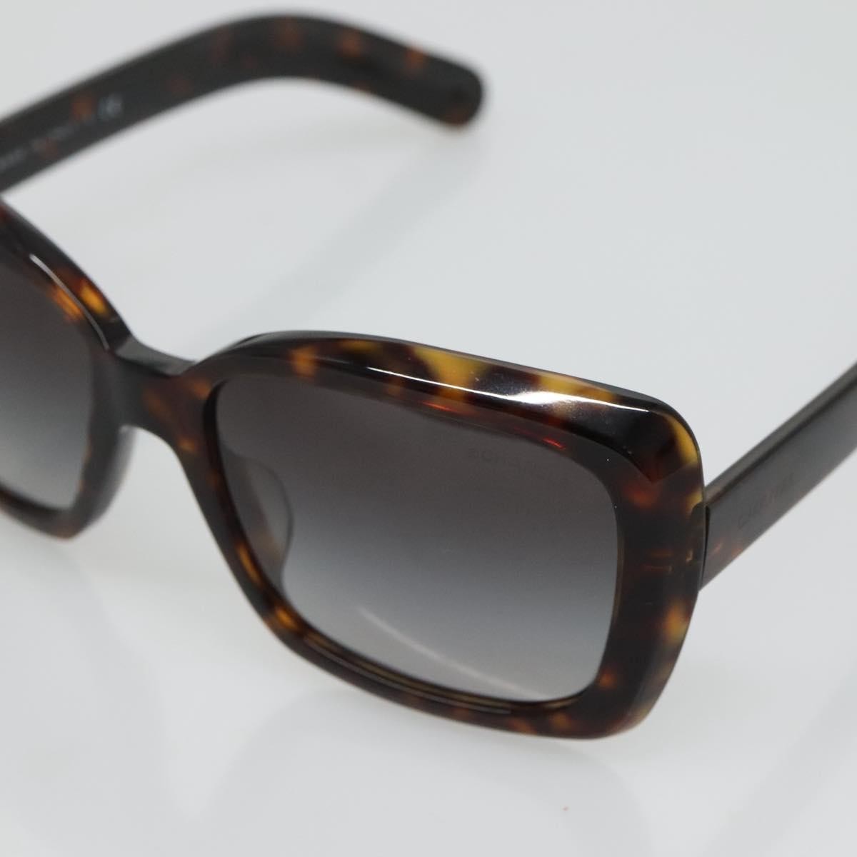 Chanel Chanel Logo Sunglasses Eye Wear Plastic Brown Plastic Sunglasse Accessory (Pre-Owned)