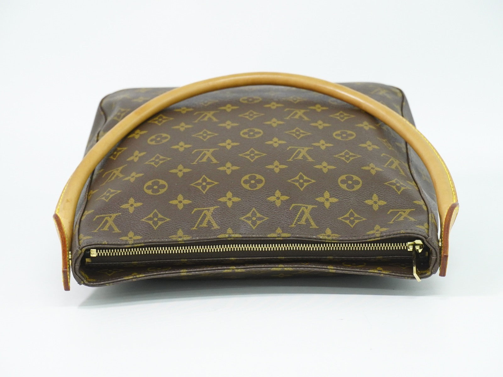 Louis Vuitton Monogram Looping Monogram Canvas Brown Canvas Shoulder Bag Bag (Pre-Owned)