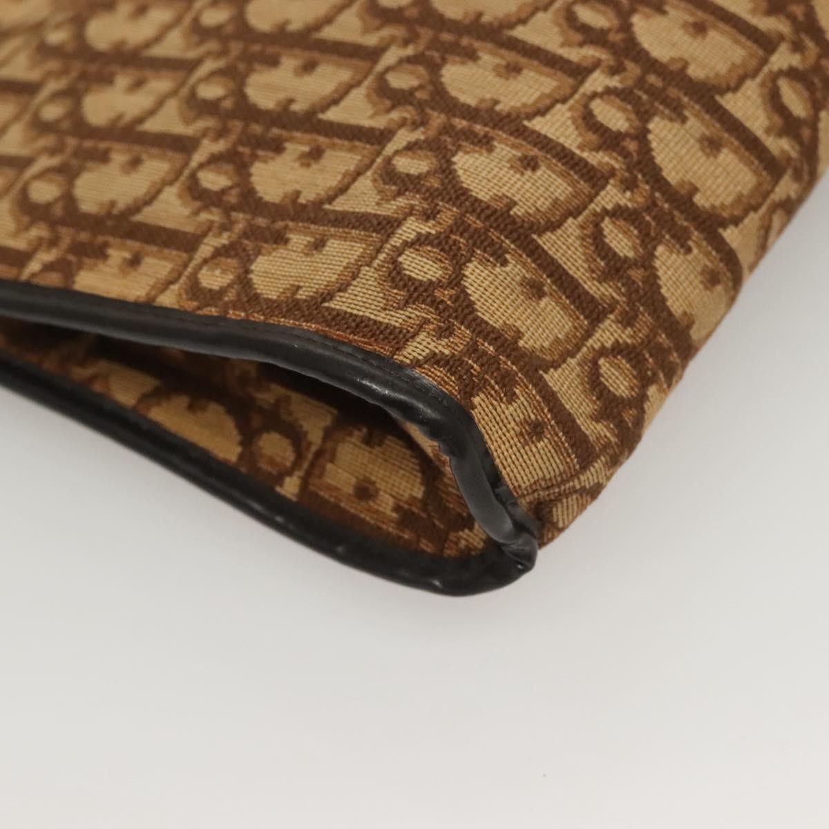 Christian Dior Vintage Trotter Canvas Brown Canvas Bag (Pre-Owned)